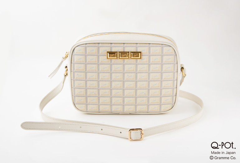 新生活 ホワイトチョコレート ミニクロスボディーバッグ