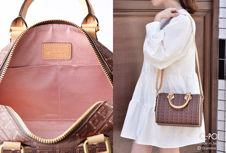 オンラインショップ限定/チョコレート・ ミニ ボストンバッグ