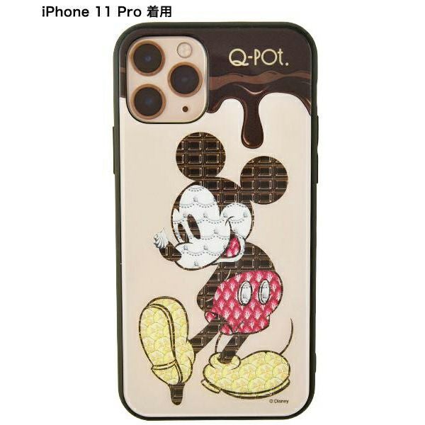 残り1点】ミッキーマウス/スウィーツ ハードガラススマホケース