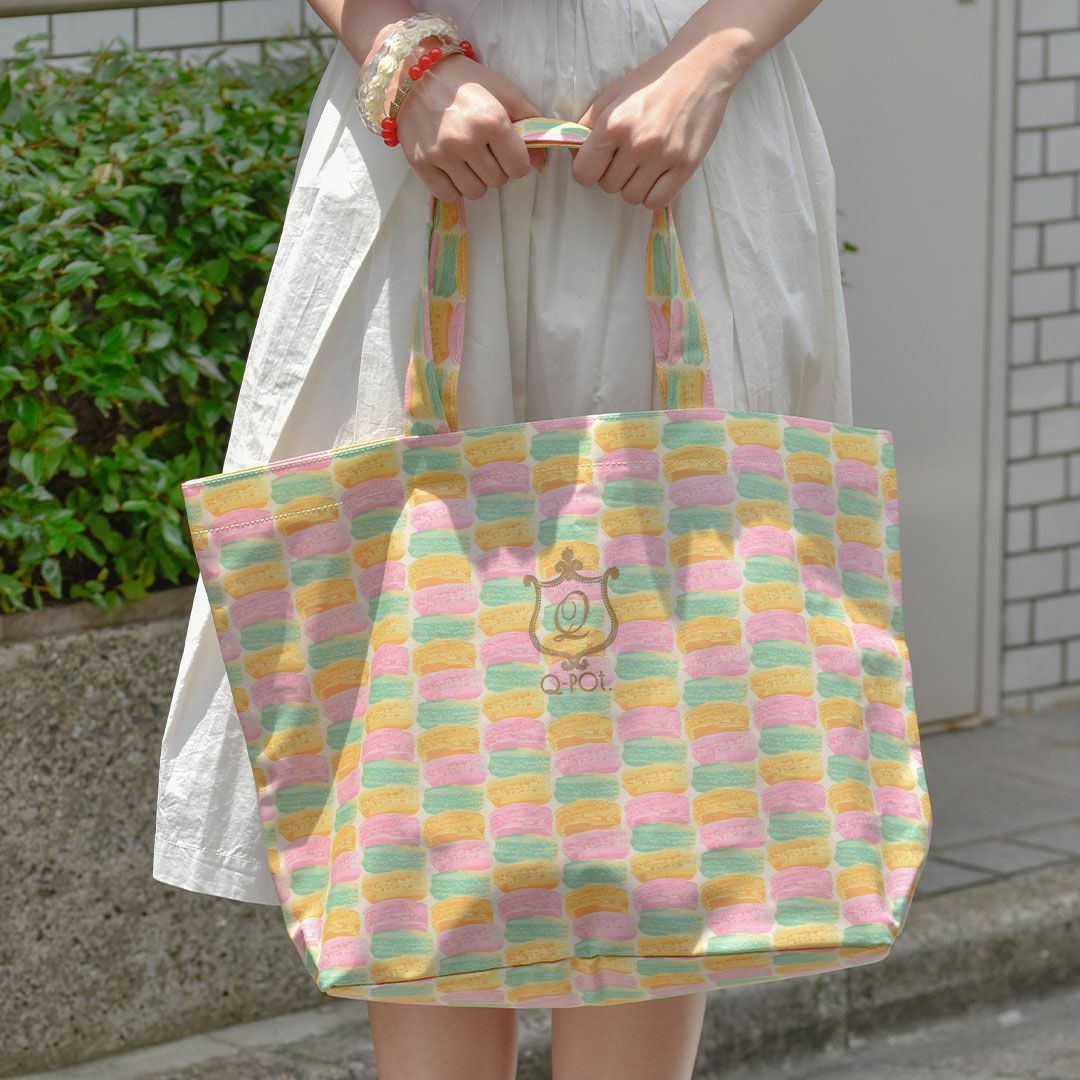 マカロントートバッグ(LL) | Q-pot. ONLINE SHOP