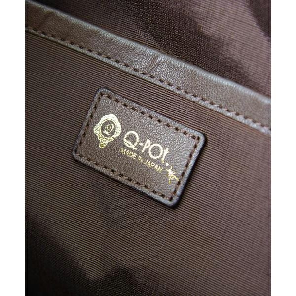 ビターチョコレート ジップトートバッグ | Q-pot. ONLINE SHOP