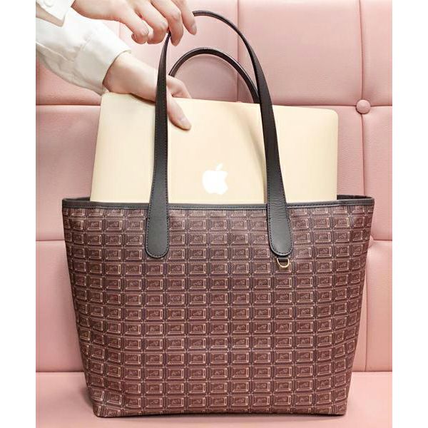 ビターチョコレート ジップトートバッグ | Q-pot. ONLINE SHOP