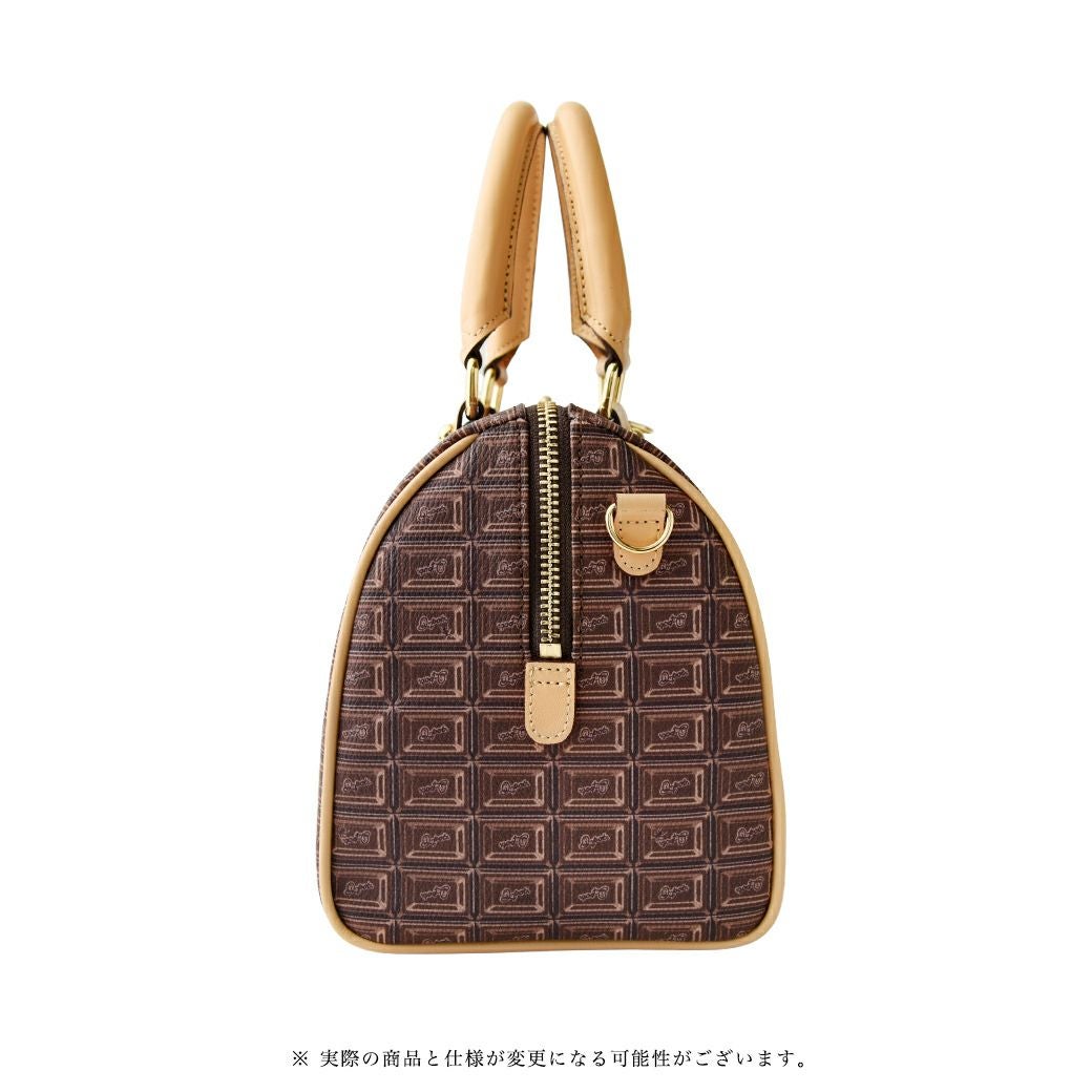 Q-pot チョコレート ミニボストン ショルダー チョコレート ミニボストンバッグ | Q-pot. ONLINE SHOP