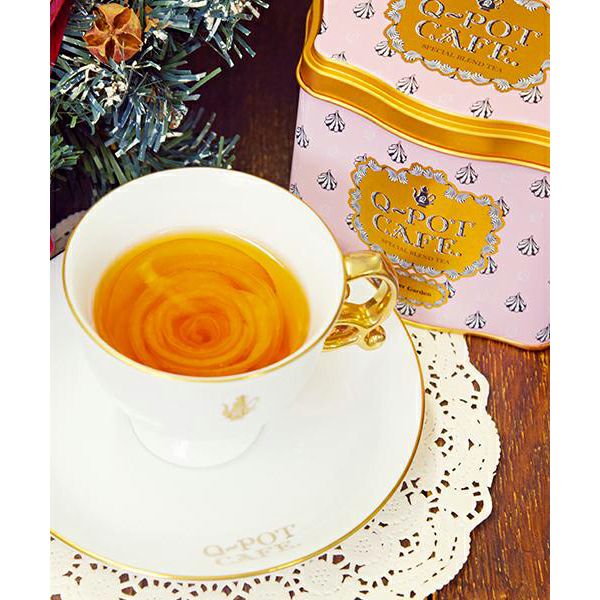 □Q-pot CAFE.□紅茶/缶(Flower Garden) | Q-pot. ONLINE SHOP