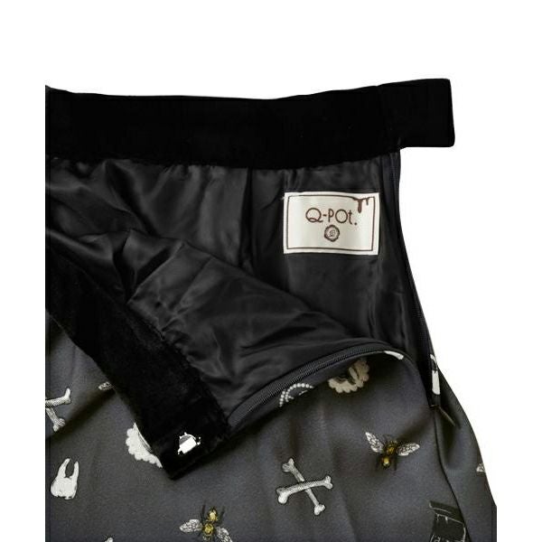残り1点】マッドスウィーツ スカート (ブラック) | Q-pot. ONLINE SHOP