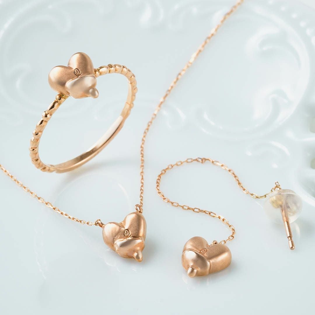 残り1点】【K10/Pink Gold】メルティーハート リング | Q-pot. ONLINE SHOP