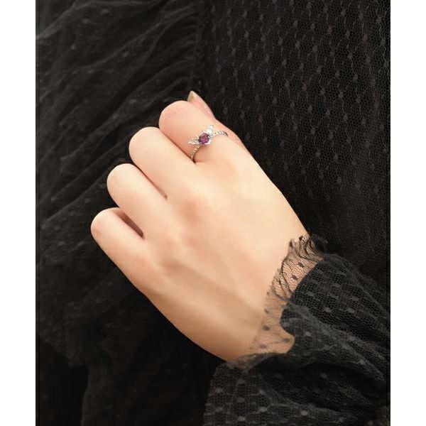 残り1点】K10 メルティー デビルハート リング | Q-pot. ONLINE SHOP