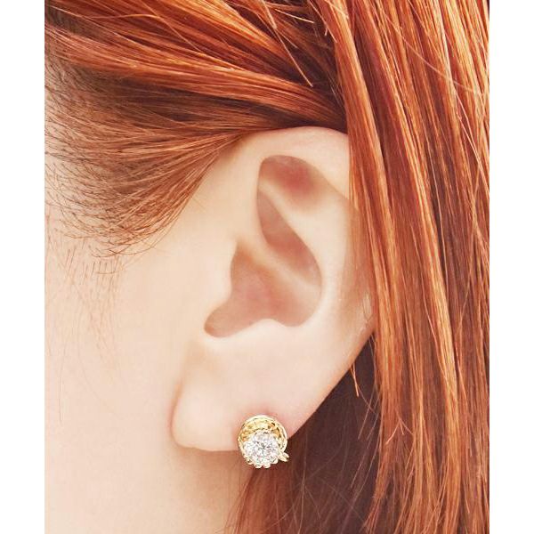 K10】ティーカップ ピアス | Q-pot. ONLINE SHOP