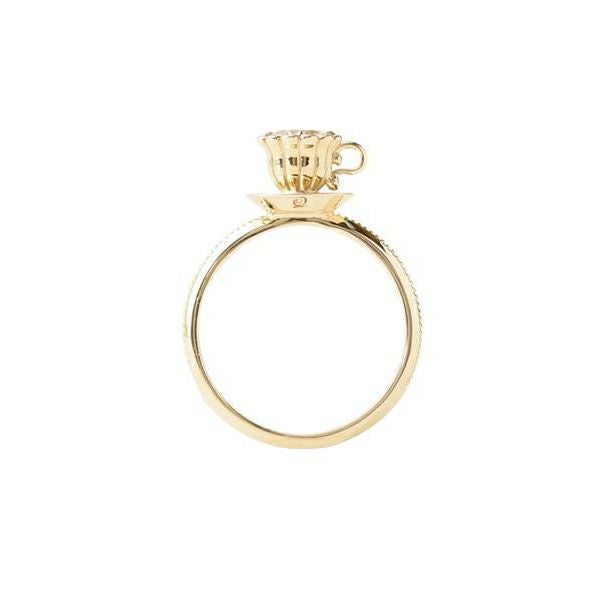 残り1点】【K10】ティーカップ リング | Q-pot. ONLINE SHOP