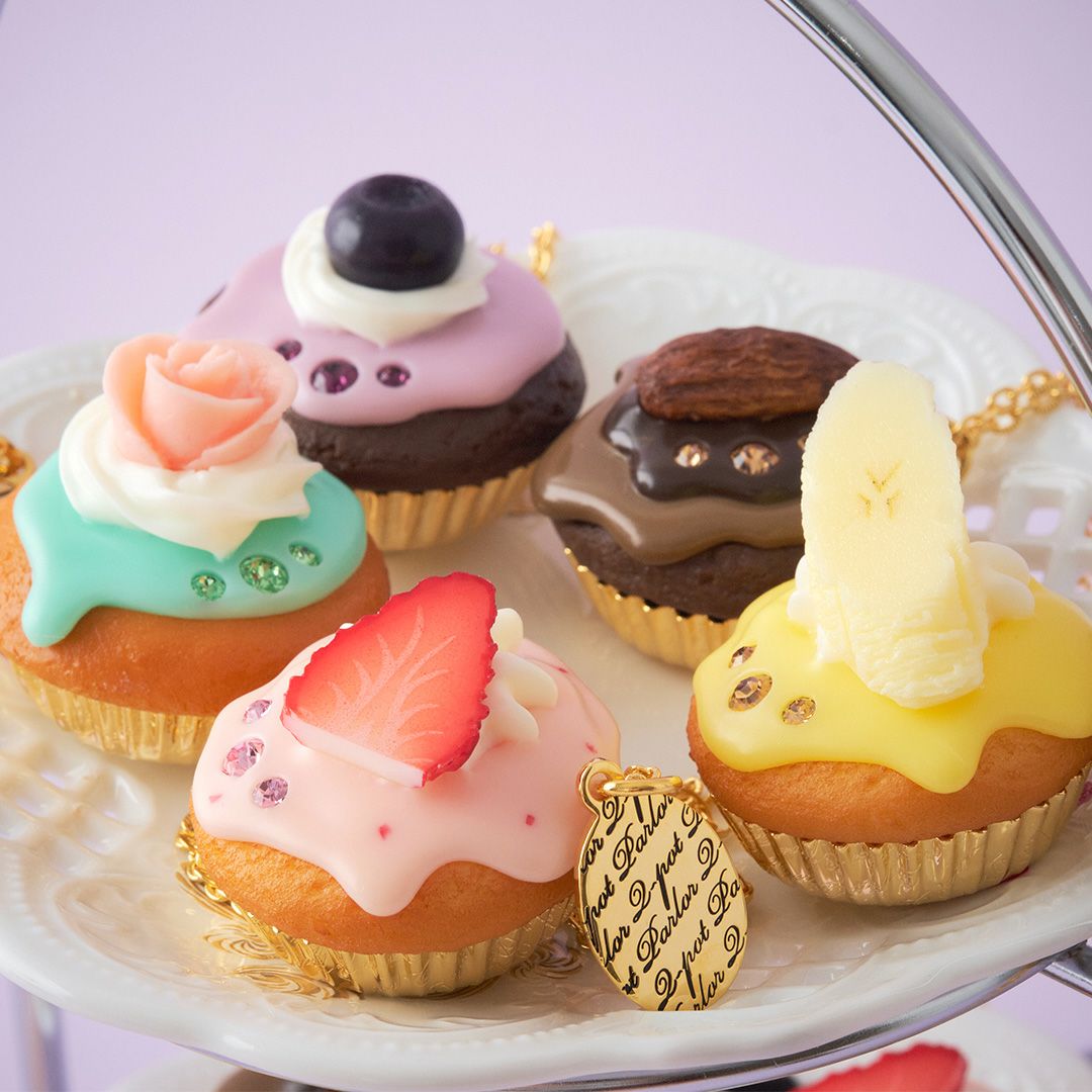 残り1点】ローズカップケーキ バッグチャーム | Q-pot. ONLINE SHOP