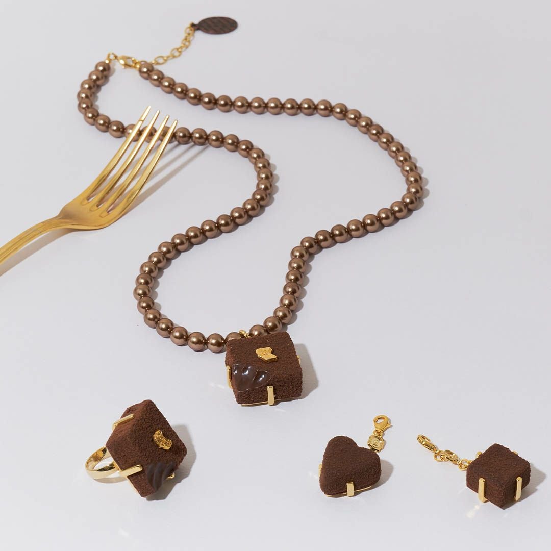リュクスショコラパール ネックレス | Q-pot. ONLINE SHOP