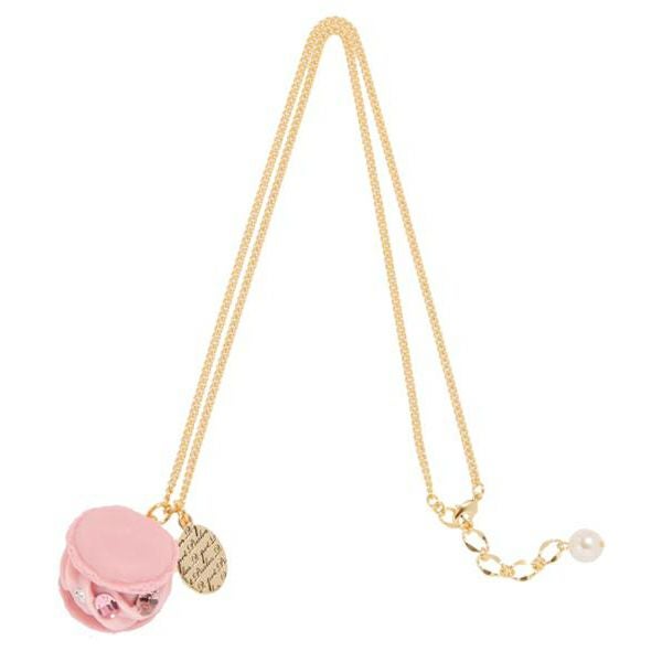 残り1点】クリーミーストロベリーマカロンネックレス | Q-pot. ONLINE SHOP
