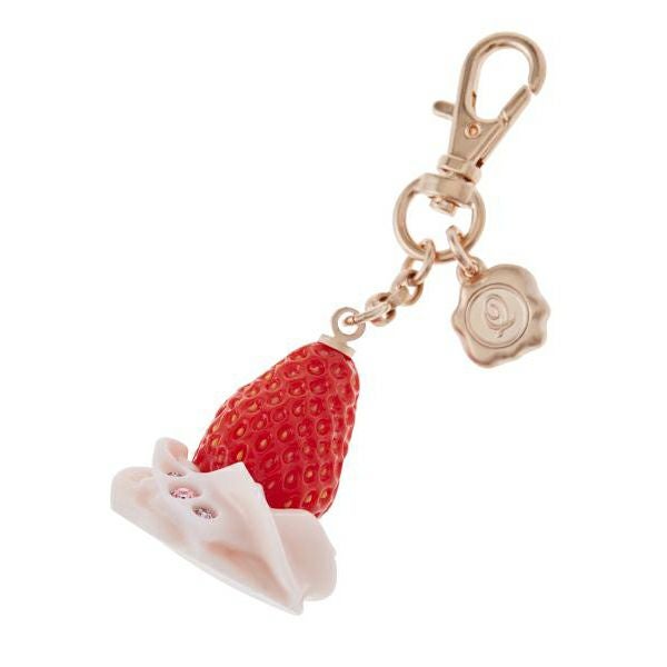 店舗限定商品】フレッシュストロベリー バッグチャーム（ピンク） | Q
