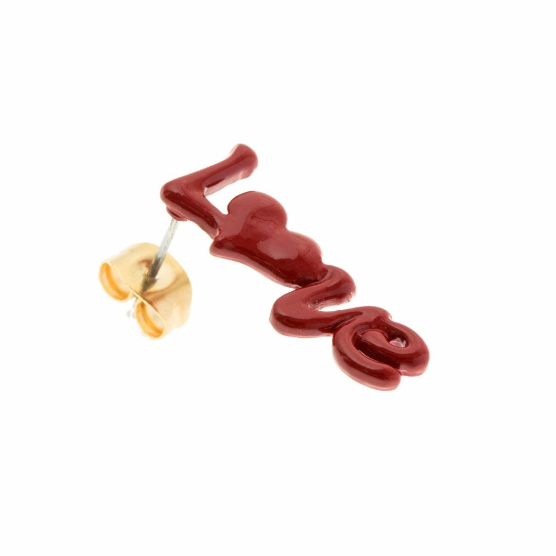 ケチャップ LOVE グッドラッグ ピアス | Q-pot. ONLINE SHOP