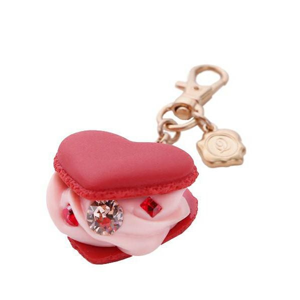ラブハート ストロベリーマカロン バッグチャーム | Q-pot. ONLINE SHOP
