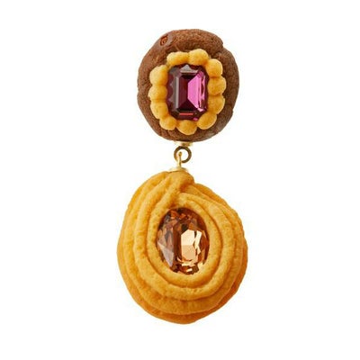 ジュエルクッキー ピアス アプリコット | Q-pot. ONLINE SHOP