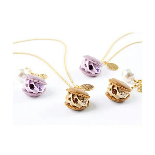 マカロン モカ バッグチャーム