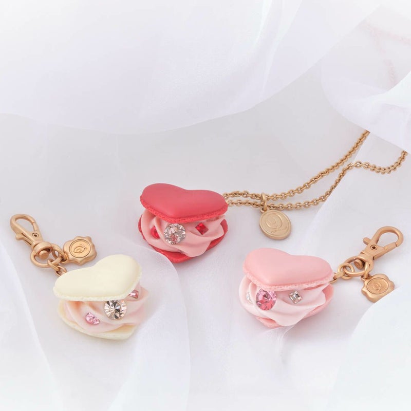ラブハート バニラミルクマカロン バッグチャーム | Q-pot. ONLINE SHOP