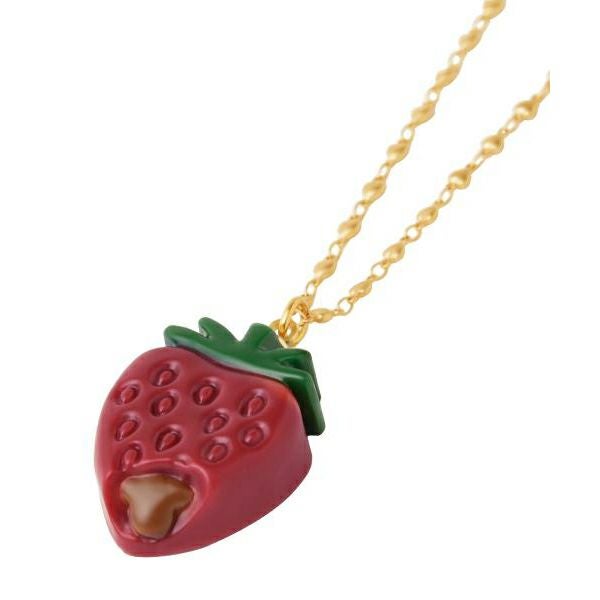 ストロベリーガナッシュ ネックレス(Red) | Q-pot. ONLINE SHOP