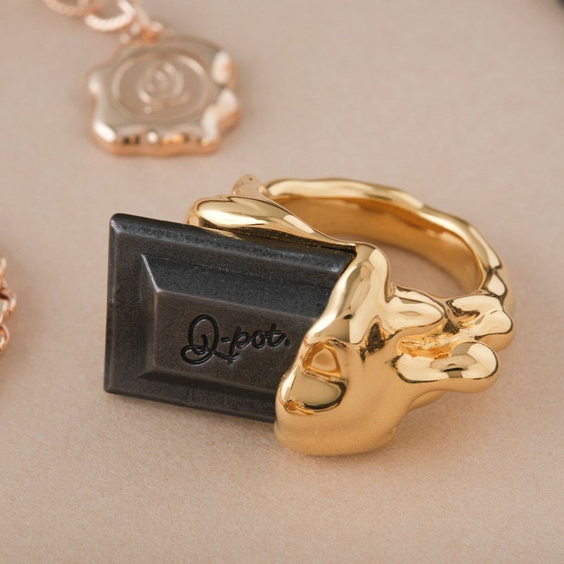 残り1点】メルティーチョコレート リング | Q-pot. ONLINE SHOP