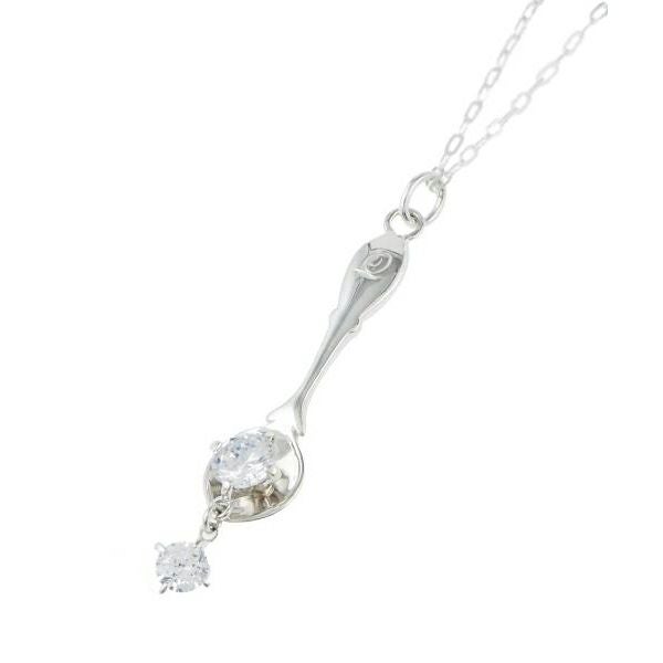 donotdo スプーンクラスプネックレス 450mm シルバー925 シルバー925】スプーン ネックレス | Q-pot. ONLINE SHOP