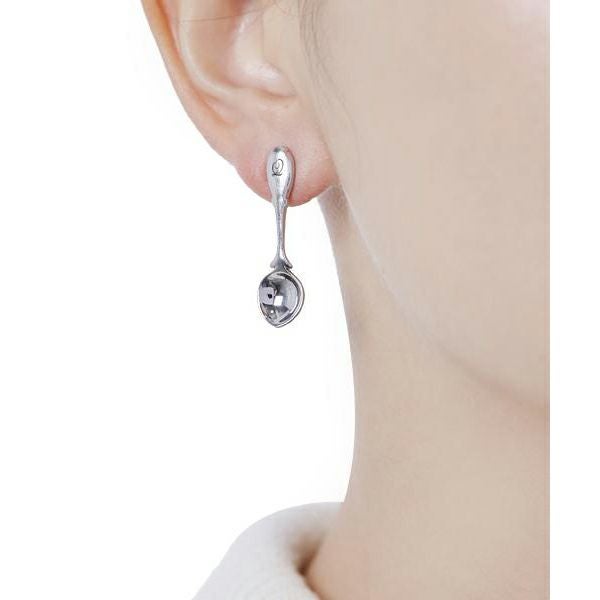 残り1点】【シルバー925】ピアス/プレーンスプーン | Q-pot. ONLINE SHOP