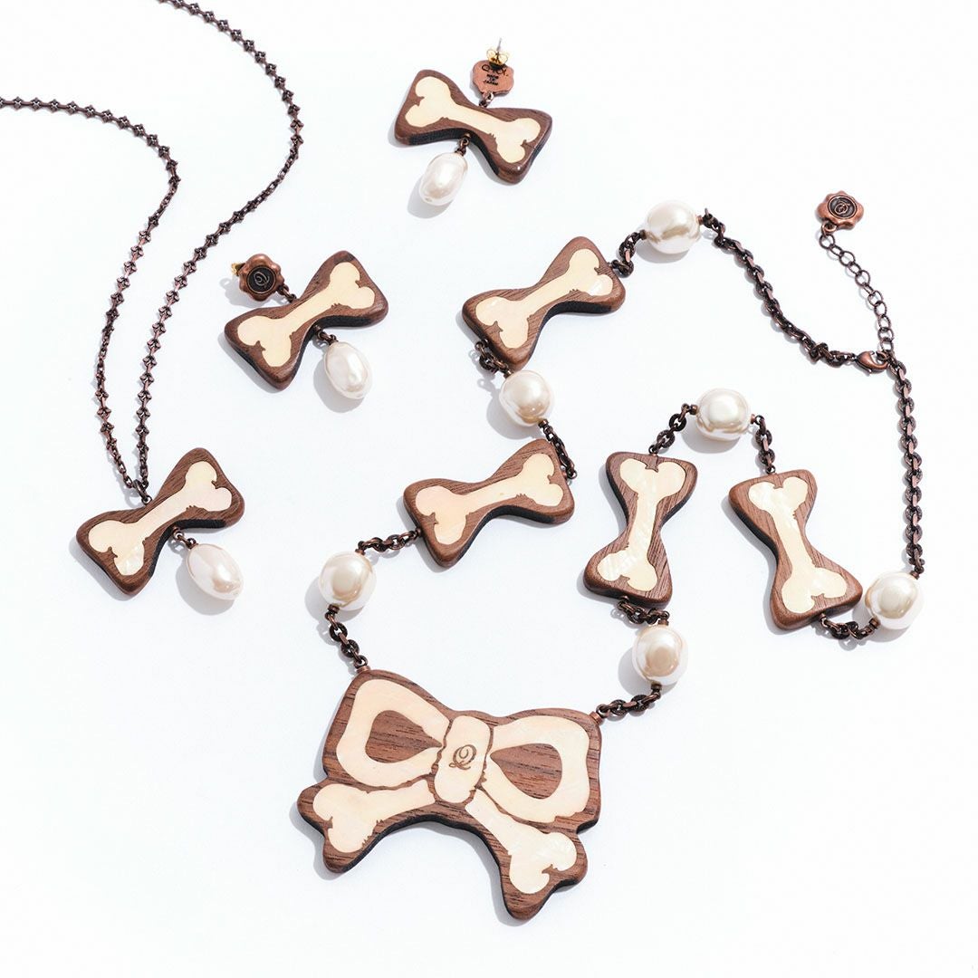 残り1点】Ribone Bone ネックレス | Q-pot. ONLINE SHOP