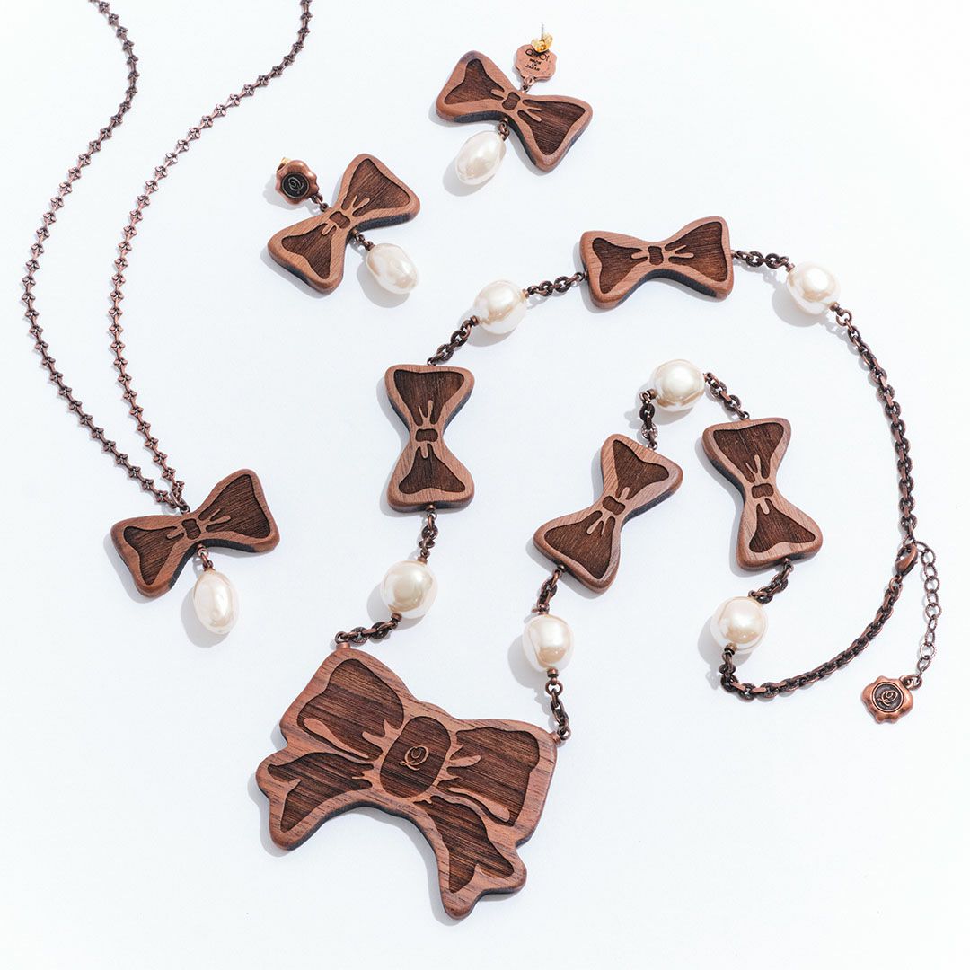 残り1点】Ribone Bone ネックレス | Q-pot. ONLINE SHOP