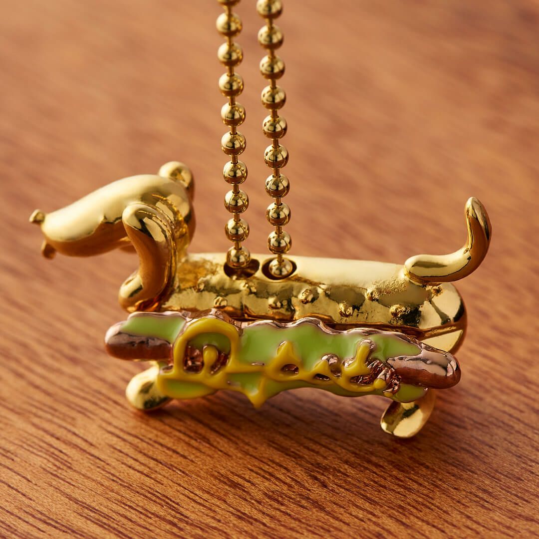 Hotdog Dog ネックレス (イエローゴールド) | Q-pot. ONLINE SHOP