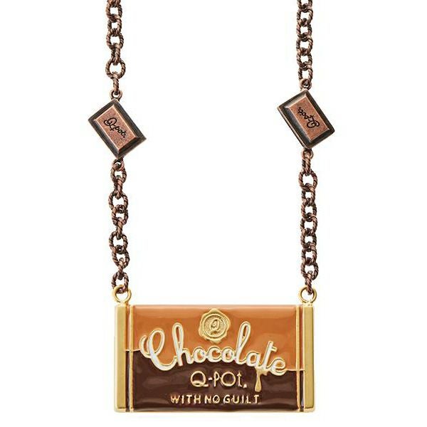 ビターチョコレートバー ネックレス | Q-pot. ONLINE SHOP