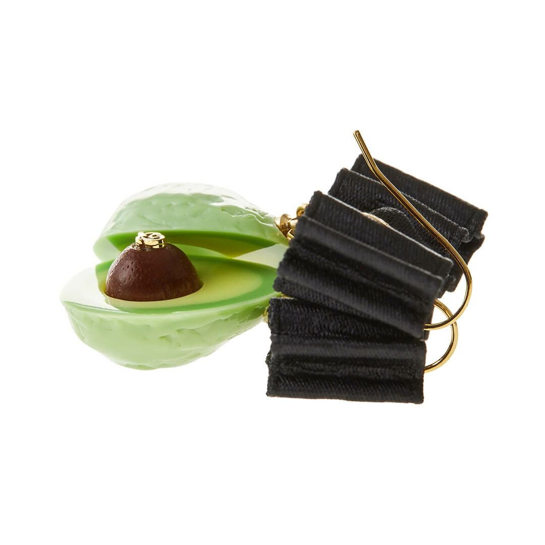 アボカド リボンピアス（ペア） | Q-pot. ONLINE SHOP