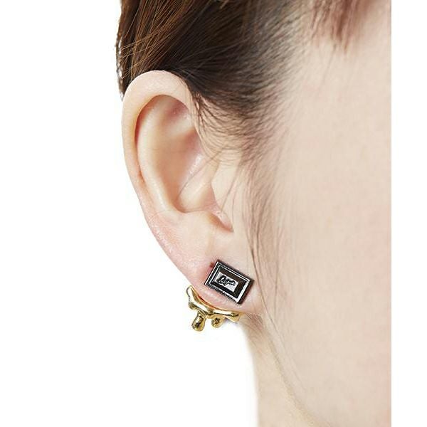 チョコピアス(ブラウン) | Q-pot. ONLINE SHOP