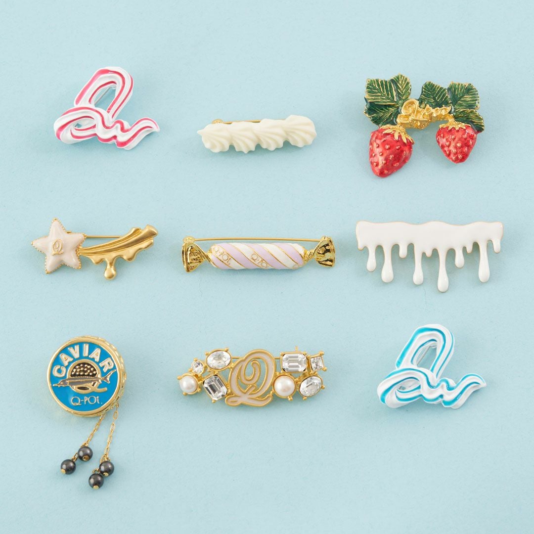 Milky☆Planet ブローチ メルティー シューティングスター ブローチ | Q-pot. ONLINE SHOP