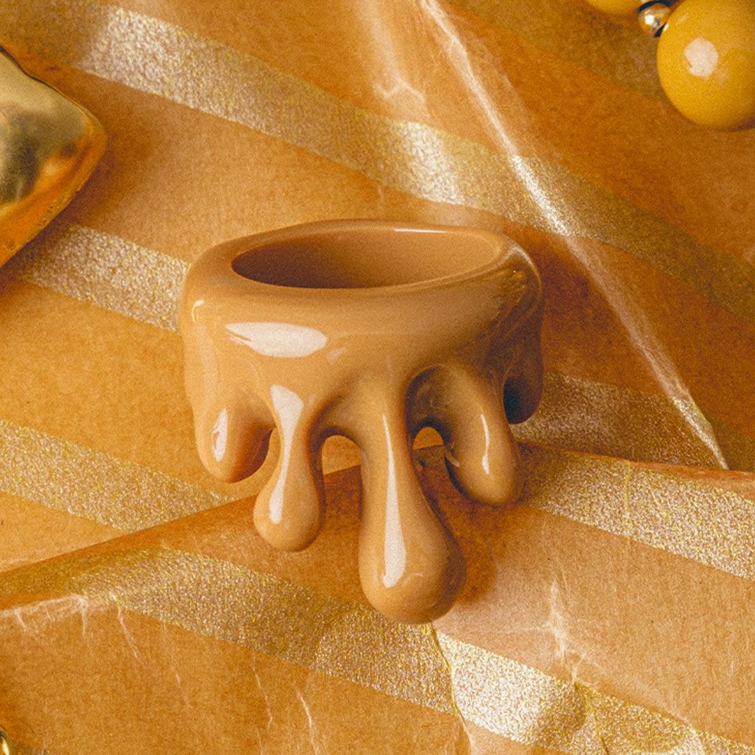 残り1点】キャラメル メルト リング | Q-pot. ONLINE SHOP