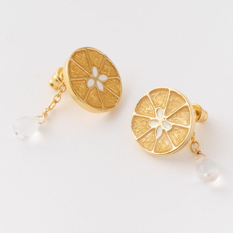 フレッシュ レモン ピアス（ペア） | Q-pot. ONLINE SHOP