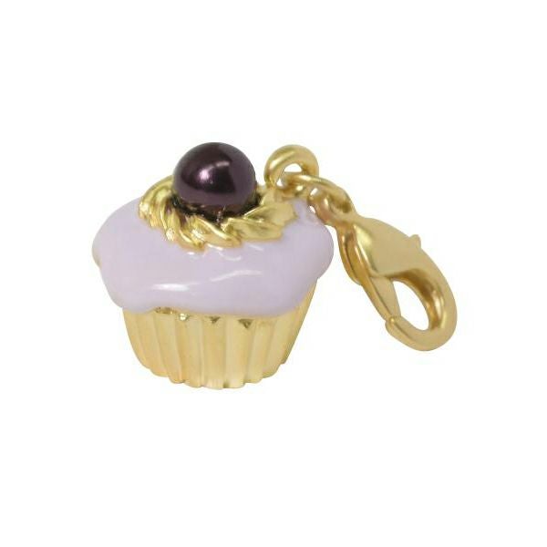 プチ　ブルーベリーカップケーキ　チャーム