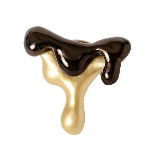 メルティーメルト ピアス (ブラウン×マットゴールド) | Q-pot. ONLINE SHOP