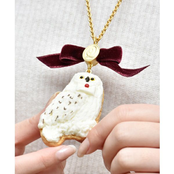 残り1点】ヘドウィグ シュガークッキー ネックレス【ハリーポッター