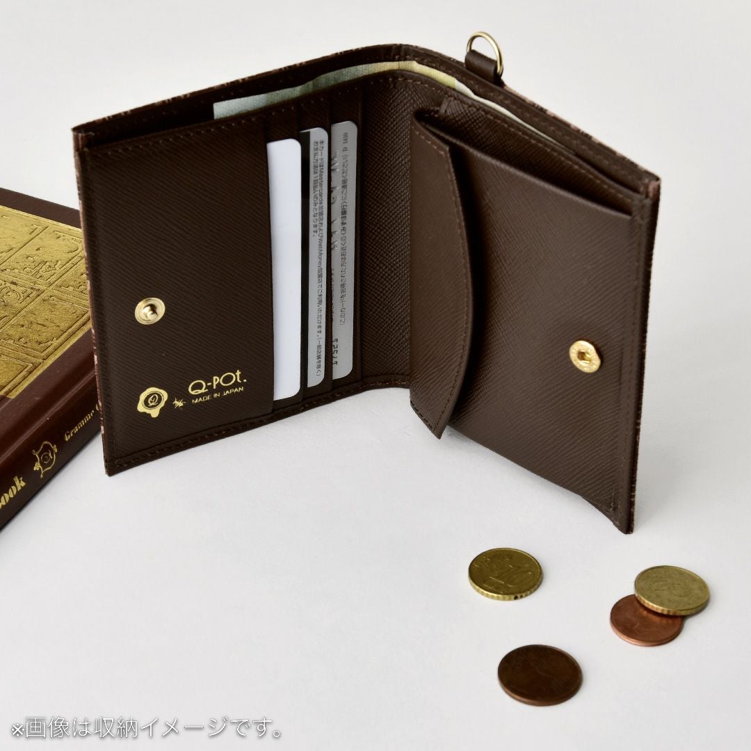残り1点】ホワイトチョコレート フラップショートウォレット（財布