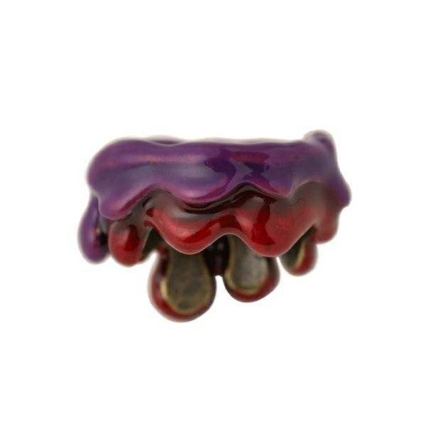 ソウルリンク まとめ売り Hizm/SK accessory/墨夜桜華リング【夜桜】6mm幅/マットブラック仕上げ