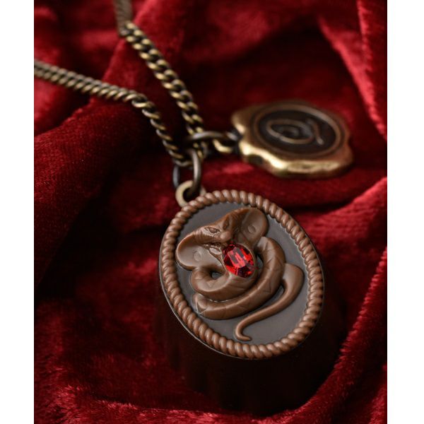 ジャファー/スネークショコラ ネックレス【ディズニー アクセサリー
