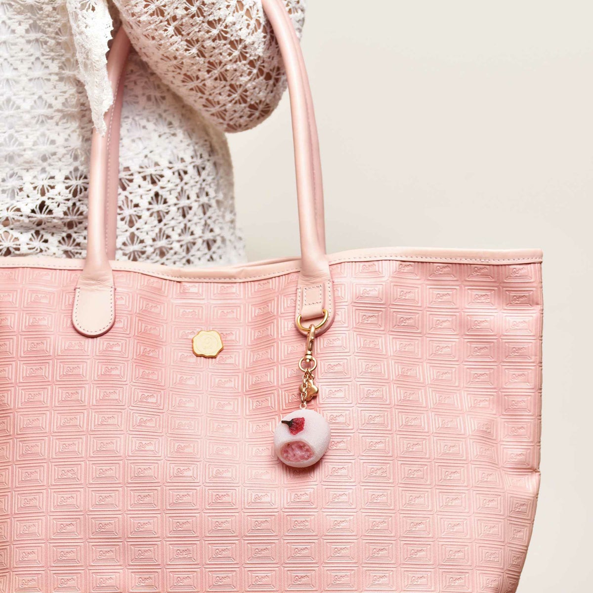 サクラ 大福 バッグチャーム