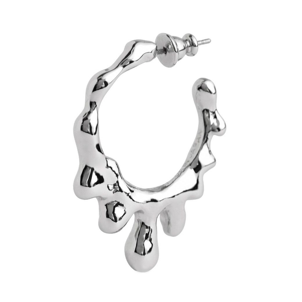 残り1点】メルティーメルト フープピアス(シルバー) | Q-pot. ONLINE SHOP