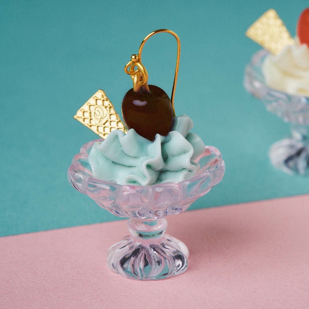チョコミント サンデー ピアス | Q-pot. ONLINE SHOP