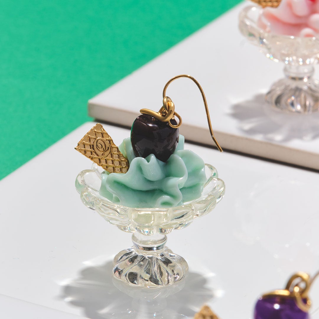 チョコミント サンデーピアス | Q-pot. ONLINE SHOP