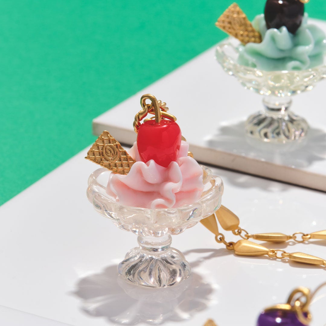 クリームソーダ　ネックレス 残り1点】クリームソーダ ネックレス | Q-pot. ONLINE SHOP