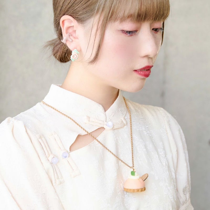 ピーチ プチケーキ ネックレス | Q-pot. ONLINE SHOP