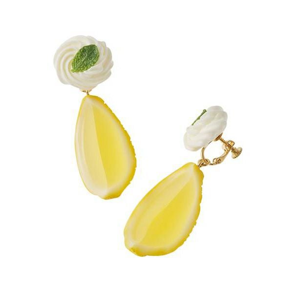 フレッシュレモンゼリーイヤリング（ペア）