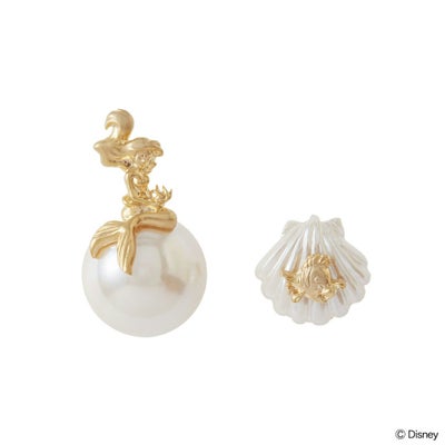 フロットサムとジェットサム ピアス（ペア）【ディズニー アクセサリー 
