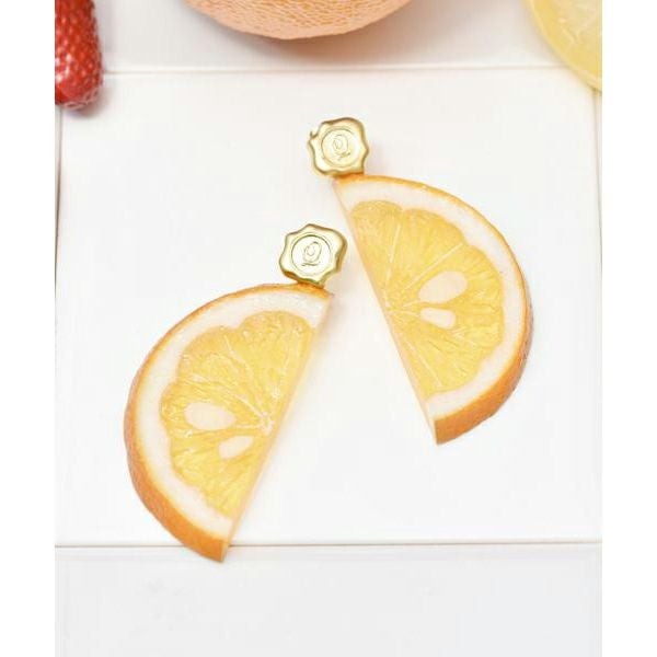 フレッシュオレンジ ピアス（ペア） | Q-pot. ONLINE SHOP
